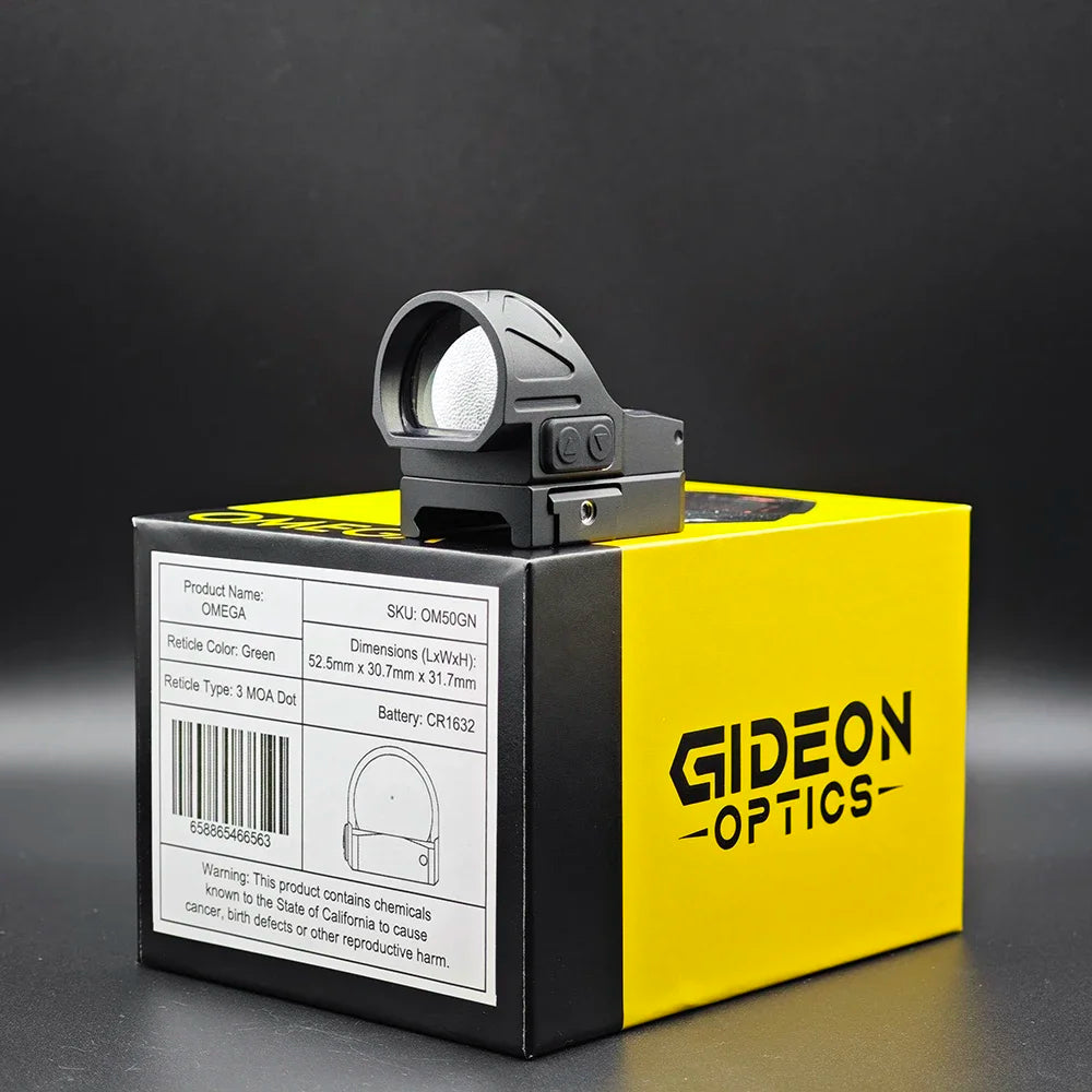 Gideon Optics Green/Red Circle Dot Sight Footprint Optics  Hunting