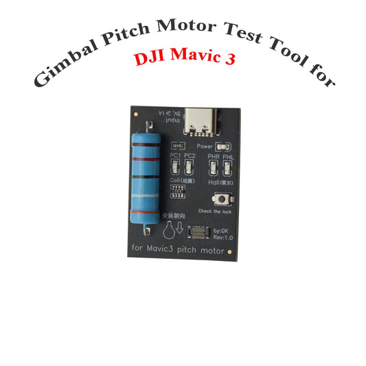 Gimbal Pitch Motor Test Tool  DJI Mavic 3 Gimbal Motors Test Board Pitch Motors Check Test Device Repair Tools