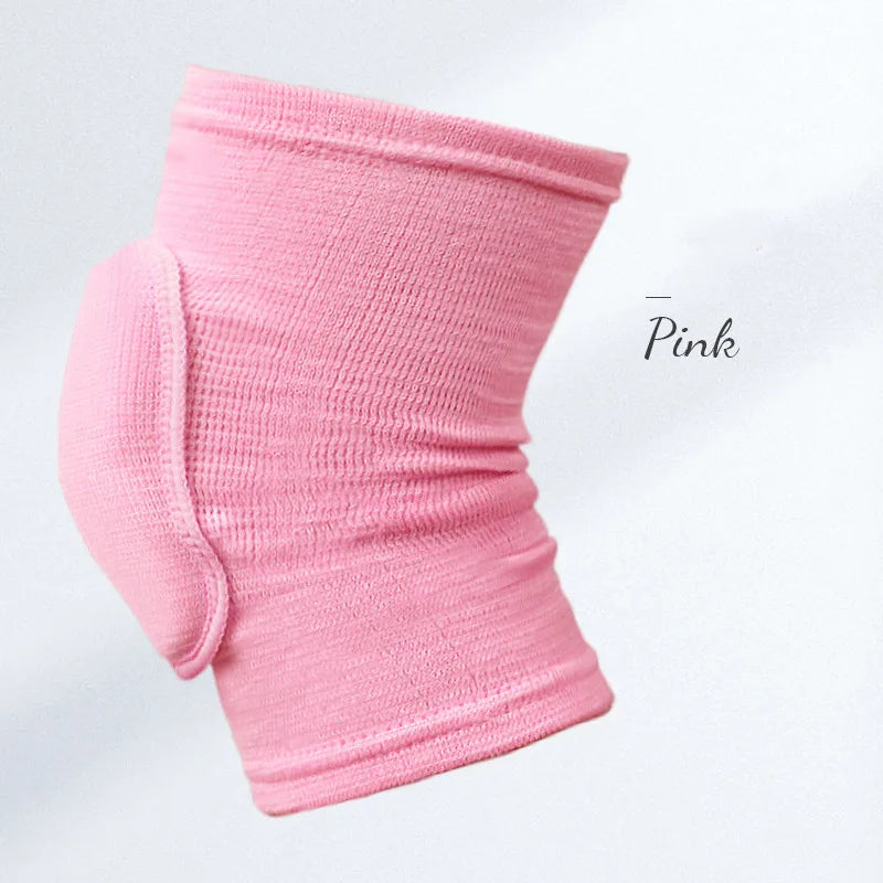 Girls Adult Ballet Thicken Knee Protector Children Man Knee Pads Dancing Skating Knee Brace Elastic Gym Sports Knee Pads 1 Pairs gtooza.com