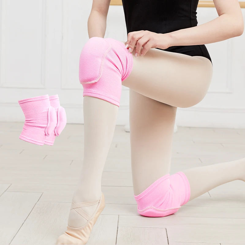 Girls Adult Knee Protector Children Dancing Skating Thicken Knee Brace Elastic Knee Pads Gym Sports Knee Pads 1 Pairs gtooza.com