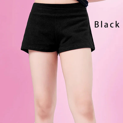 Girls Dance Shorts Fitness Yoga Short Pants Dance Wear Sports Shorts Kids Dance Clothes Black Cotton Panties gtooza.com