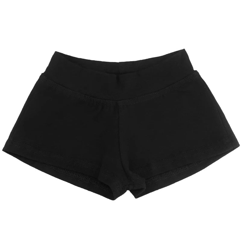 Girls Dance Shorts Fitness Yoga Short Pants Dance Wear Sports Shorts Kids Dance Clothes Black Cotton Panties gtooza.com