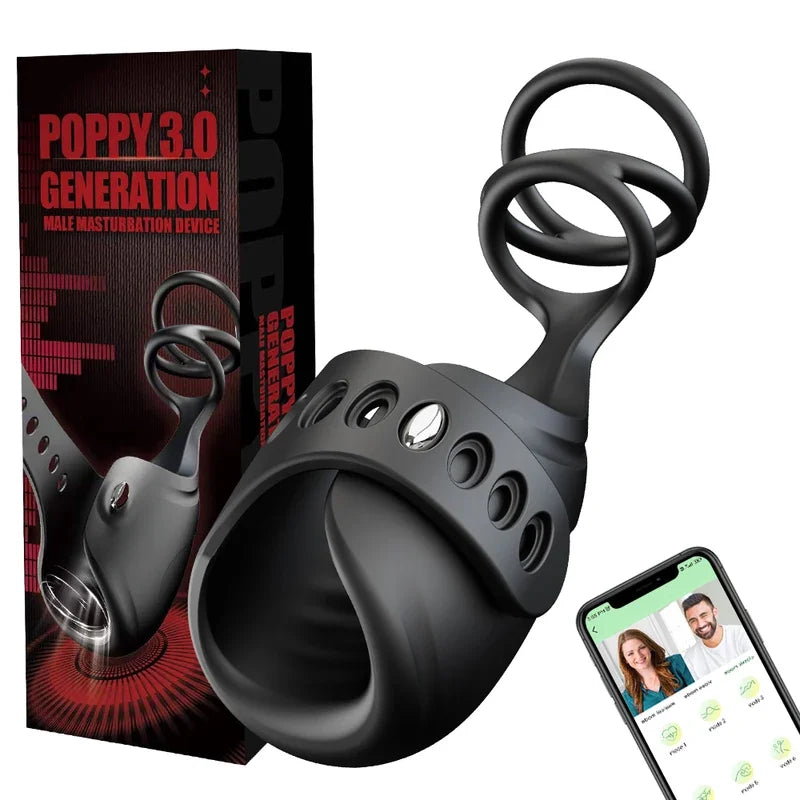 Gtooza_Glans Massager Delay Trainer Penis Ring Stimulate Male Masturbators Open-Ended Sex Toys  Men Adult Goods gtooza.com