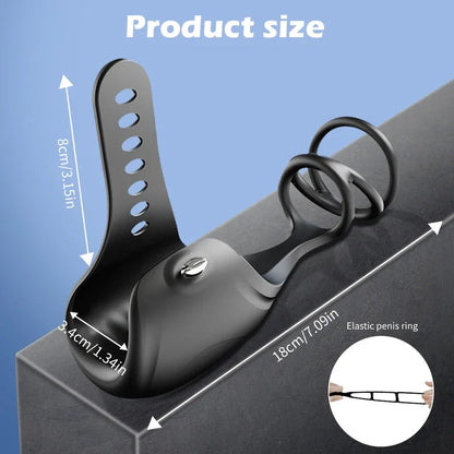 Gtooza_Glans Massager Delay Trainer Penis Ring Stimulate Male Masturbators Open-Ended Sex Toys  Men Adult Goods gtooza.com