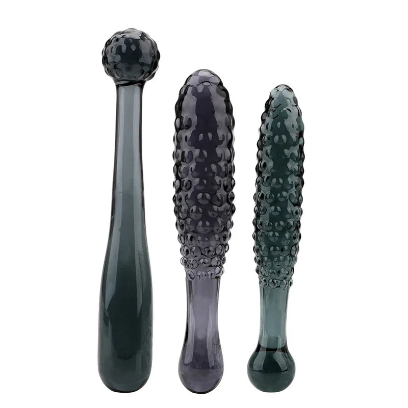 Gtooza_Glass Spikes Wand Anal Plug  Women Vaginal Dilator Men Butt Plugs Dildos Female Masturbator Sex Toys Adults Erotic Products gtooza.com