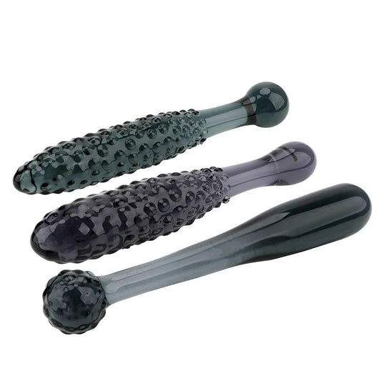 Gtooza_Glass Spikes Wand Anal Plug  Women Vaginal Dilator Men Butt Plugs Dildos Female Masturbator Sex Toys Adults Erotic Products gtooza.com