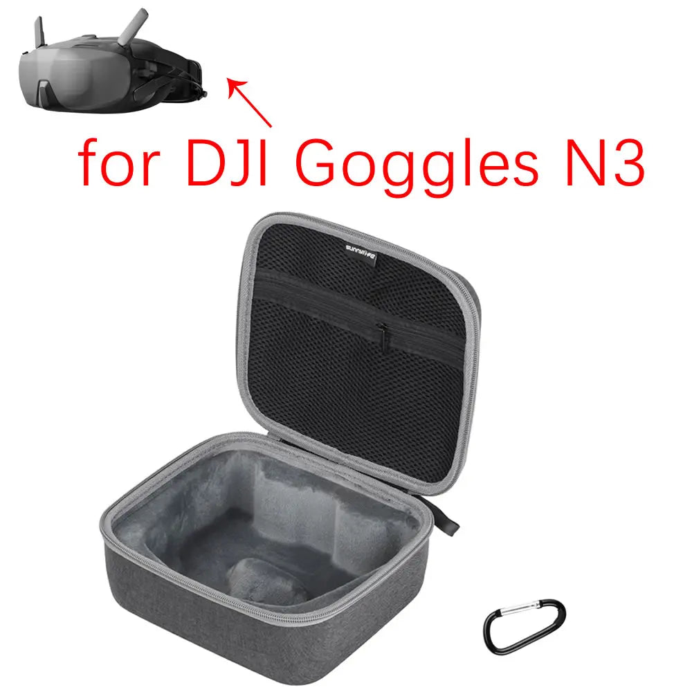 Goggles N3 Bag Sunnylife  DJI NEO Goggles N3 Case Free Flying Suit Portable Carrying Box Case Handbag Accessories