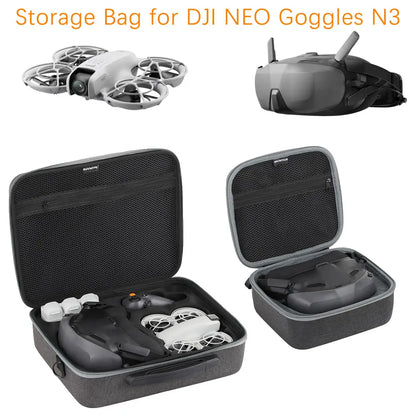 Goggles N3 Bag Sunnylife  DJI NEO Goggles N3 Case Free Flying Suit Portable Carrying Box Case Handbag Accessories