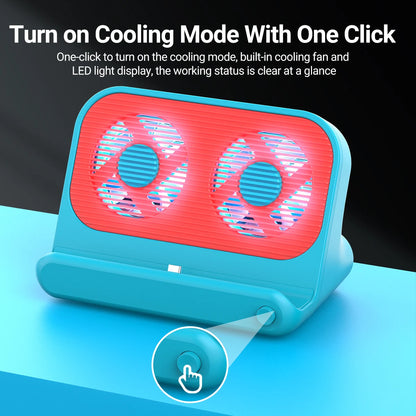 Gopala Cute New Style 6in1 Multifunction Nintendo Switch Dock with 4K HDMI Cooling Fans  Nintendo Switch/Switch OLED