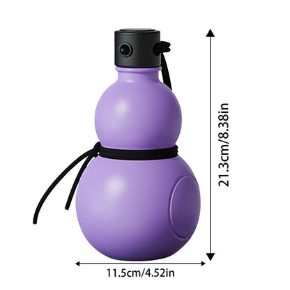 PC Gourd Sports Bottle Medieval Style Flagons Outdoor Portable Water Bottle