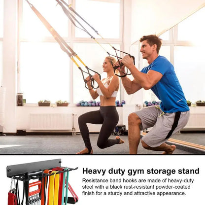 PC Gym Storage Hanger Heavy Duty Wall Mount Storage Rack Organizer Gym Equi