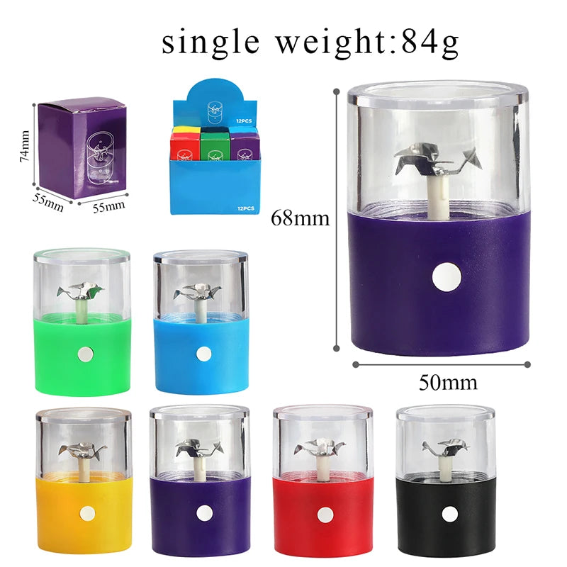 New Wholesale Erliao USB Rechargeable Electric Herb Grinder Hot Selling New