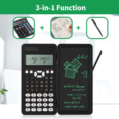 PCNEWYES Portable Desktop Calculator With 6.5 Inch LCD Writing Tablet For O