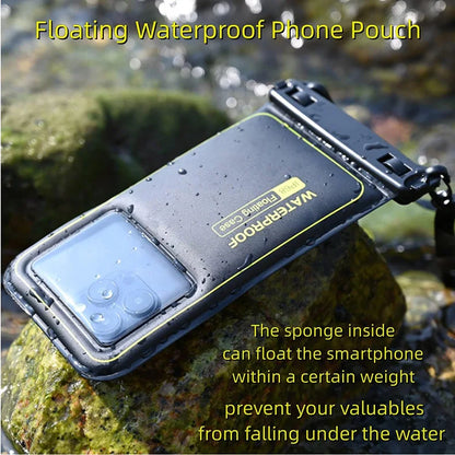 PC Export Outdoor Universal Water Proof Phone Pouch IPX8 Sponge Floating  Waterproof Cellphone Dry Bag with Lanyard