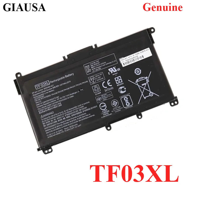 PC TF03XL battery For HP 14-bp080nd 14-bf 15-CC TPN-Q188 Q189 Q190 Q191 Q192 Q201 HSTNN-LB7X HSTNN-LB7J 920070-855