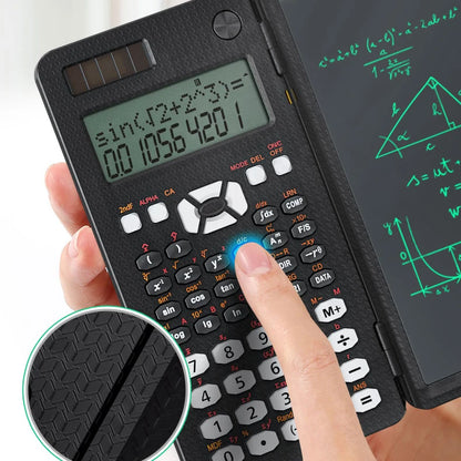 Calculatrice de bureau portable PCNEWYES avec tablette d'écriture LCD de 6,5 pouces pour O