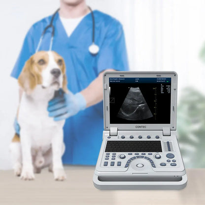 PCCONTEC CMS1700A-VET laptop 3D color ultrasound system and color doppler u