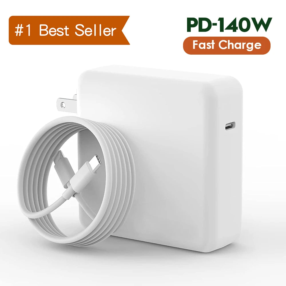 PC 30W/45W/61W/65W/87W/96W/140W Power Adapter  Apple Macbook Pro Laptop Charger Phone Charger with Type C Port