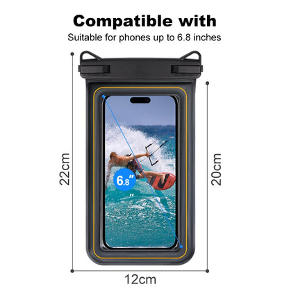 PC Export Outdoor Universal Water Proof Phone Pouch IPX8 Sponge Floating  Waterproof Cellphone Dry Bag with Lanyard