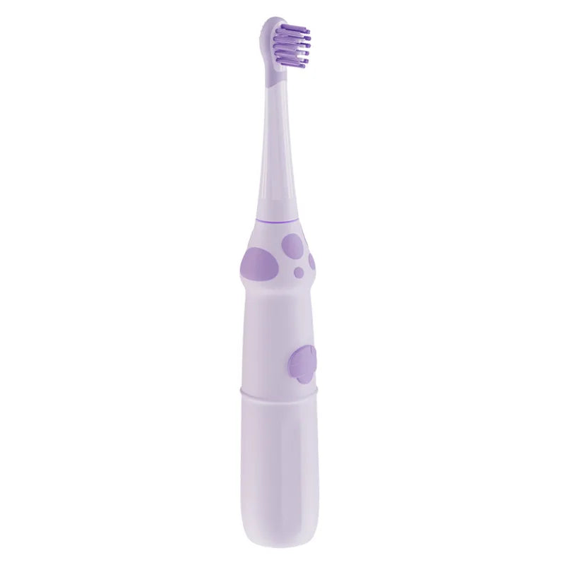 Brosse à dents électrique pour enfants de 3 à 12 ans, automatique, ultrasonique et douce