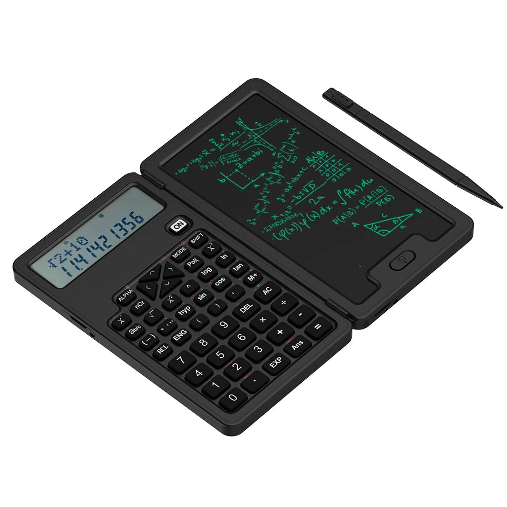 Tablette à dessin PCNewyes Calculatrice scientifique Bloc-notes LCD Bloc-notes électronique