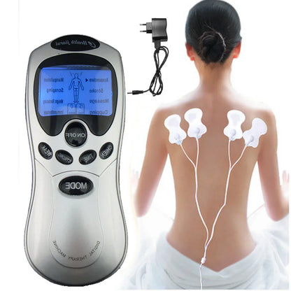 PC 4 Electrode Health Care Tens Acupuncture Electric Therapy Massage Machin