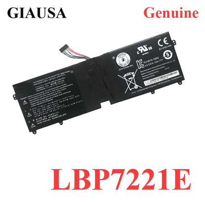 PC GIAUSA Genuine LBP7221E LBG722VH Laptop Battery For LG LBP7221E 2ICP4/73/113 Series Tablet