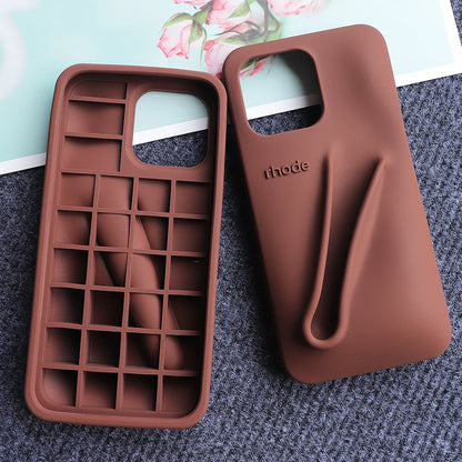 PC 3D Lipstick rhoed Hole Design Silica Gel IPhone Case For Iphone 15 14 13 12 11 Pro Max Back Cover phone Accessories wholesale