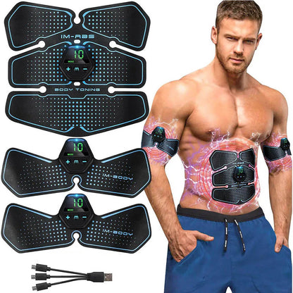 PC Abdominal Muscle Stimulator Trainer EMS Abs Fitness Equipment Training G