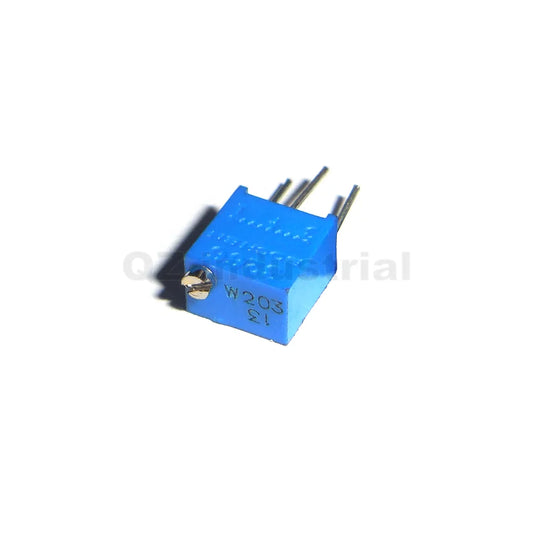 QZ High Quality 3266W-1-203 TRIMMER 20K OHM 0.25W PC PIN TOP Premium Resistors