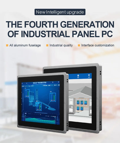 PCtouch panel industrial pc 10.4 12.1 15 17 19 inch LCD Panel PC Wall mount