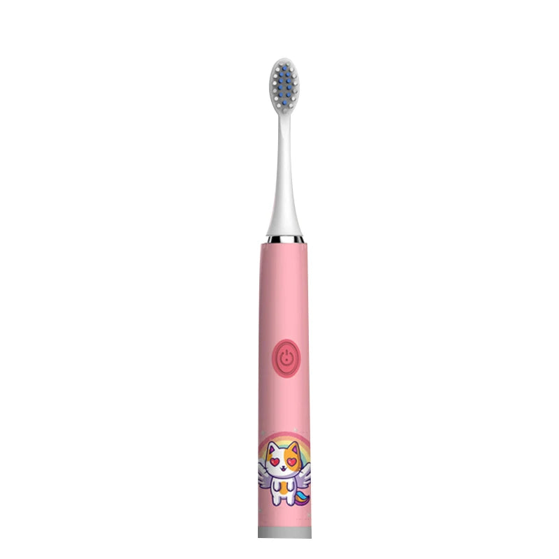 New Electric toothbrush rechargeable children's soft bristle brush portable