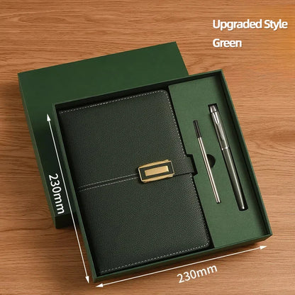 PCPromotional  Wholesale Business Luxury Customizable PU Leather A5 Noteboo