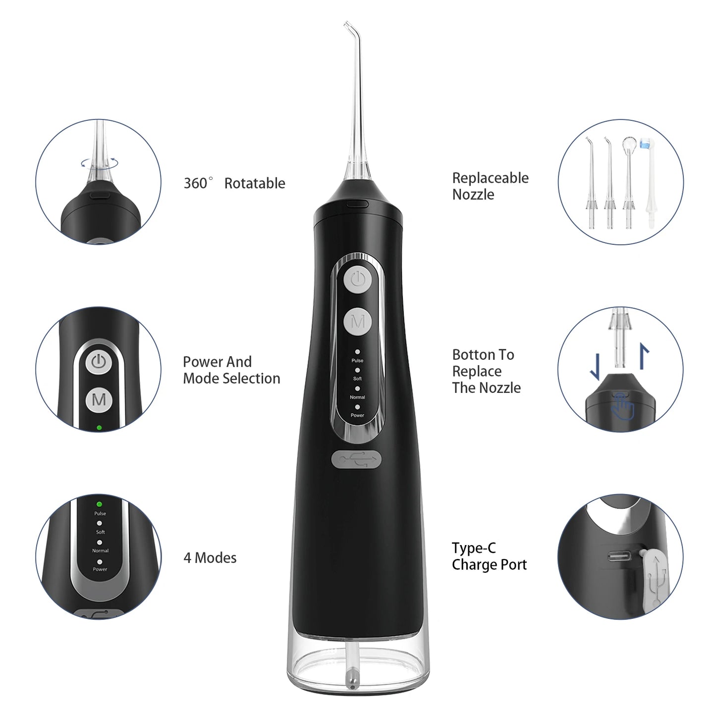 New New Hot Selling Electric Teeth Cleaner Machine USB Rechargeable Dental