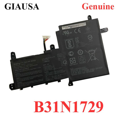 PC B31N1729 Laptop Battery For ASUS VIVO BOOK S15 S530U S530UA S530UN X530FN X530FN-1A X530FN-1B