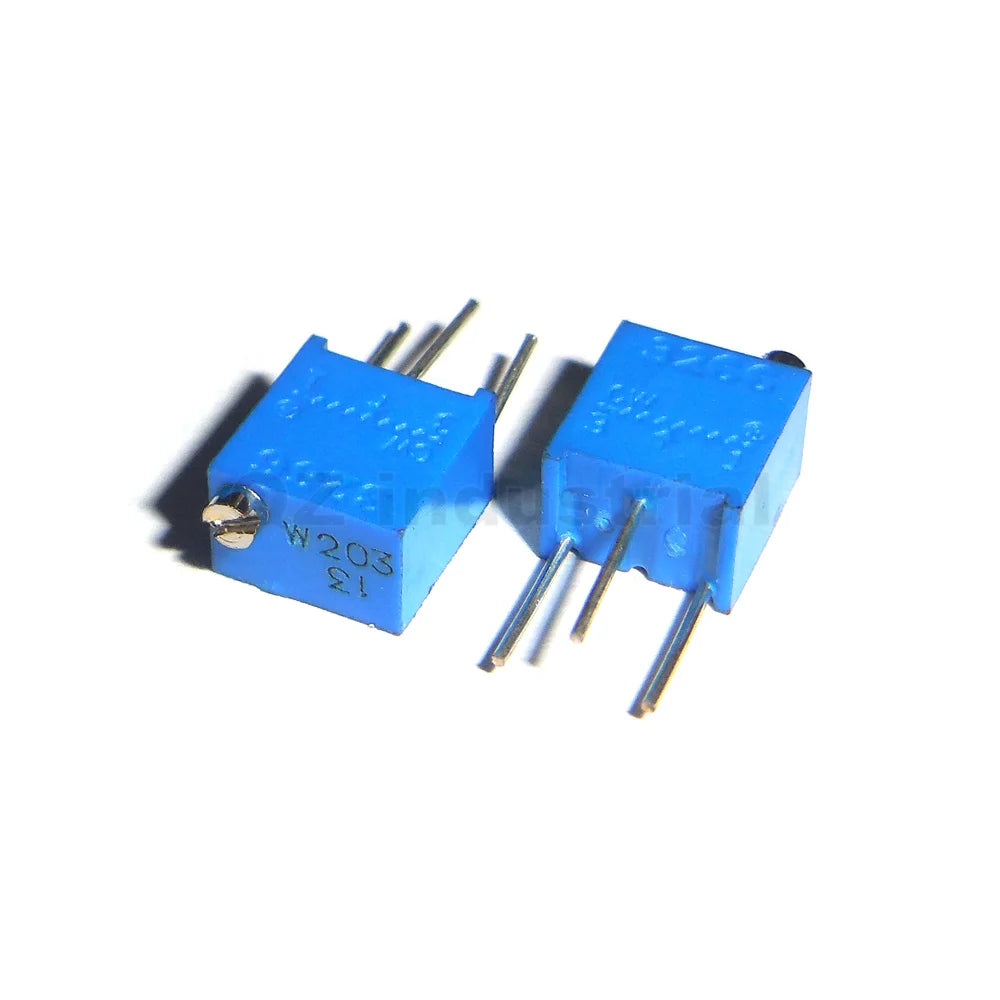 QZ High Quality 3266W-1-203 TRIMMER 20K OHM 0.25W PC PIN TOP Premium Resistors