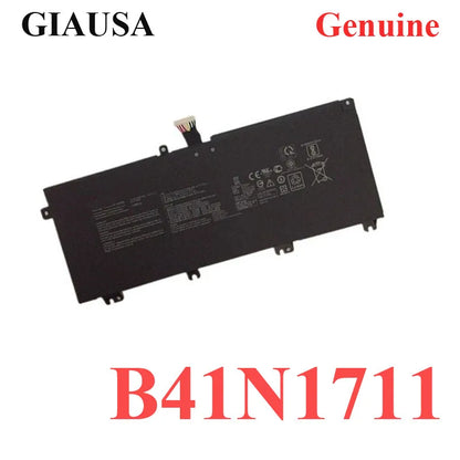 PC B41N1711 Laptop Battery For Asus ROG Strix GL703VD GL703VM GL503 FX503VM FX63V ZX63V GL503VD GL503VM