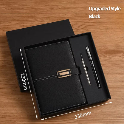 PCPromotional  Wholesale Business Luxury Customizable PU Leather A5 Noteboo