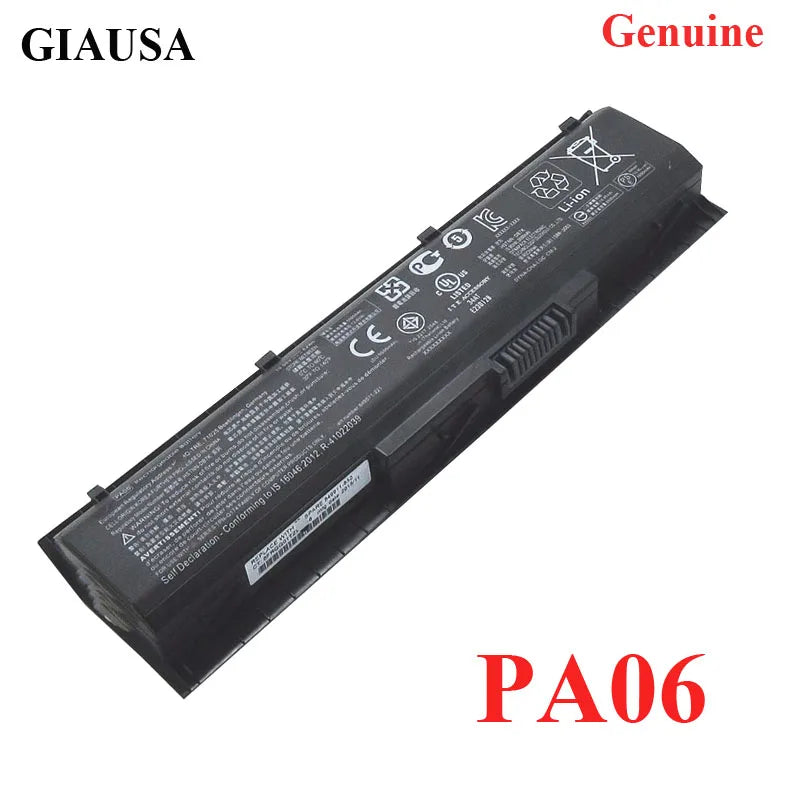 PC GIAUSA Genuine PA06 battery  PA06 For HP Omen 17-w000 17-w200 17-ab000 17t-ab200 HSTNN-DB7K 849571-241 849911-850