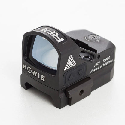 HAWKEYE-RPG MINI 2 MOA Red Dot Sight 1×24 Footprint For Real Pistol Refle Shotgun, Shake Awake, Waterproof, Top Battery Install