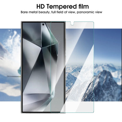 HD Tempered Glass For Samsung Galaxy S25 S25Plus Fingerprint-unlock Screen Protector Film For Samsung Galaxy S25 Ultra S25U