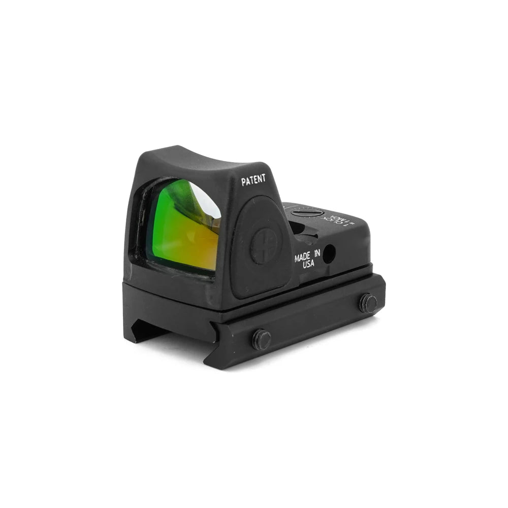 HOLY WARRIOR RM82 HRS 1x Reflex Red Dot Sight Adjustable LED 6.25 MOA With Glock Mount And Rifle 1913 Picatinny Mount