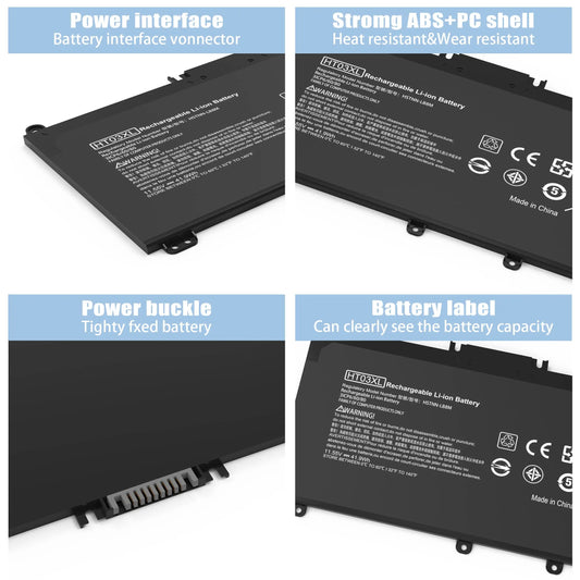 PC HT03XL Laptop Battery L11119-855  HP Pavilion 15-DA 15-DB 15-DW 15-CS 15-DY 17-by 17-CA 14-CE 14-CF 14-DF 14-DQ 14-DK Series