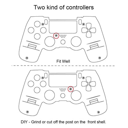 For Playstation 4 Dualshock 4 PS 4 V1 JDM 001 JDM 010 Replacement Full Housing Controller Shell Case Cover Mod Kit buttons Camo