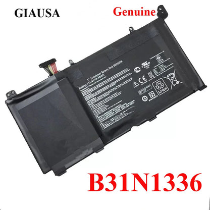 PC Genuine B31N1336 Battery  ASUS VivoBook C31-S551 S551L S551LB S551LA R553L R553LN R553LF K551L K551LN V551L V551LA