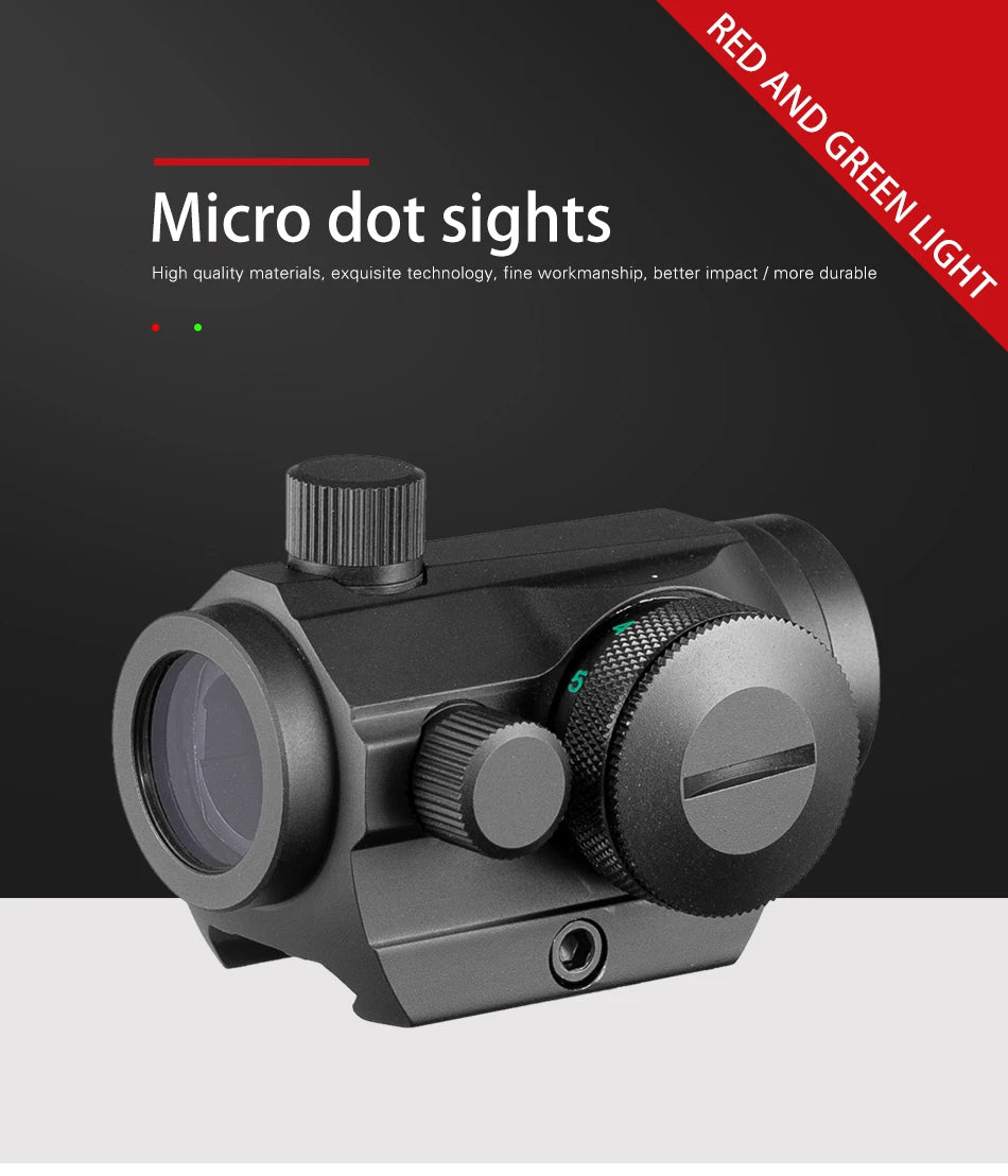 FIRE WOLF New Tactical Holographic Red Green Dot Sight Scope Project Picatinny Rail Mount 20mm  Optical Instrument Ak 47