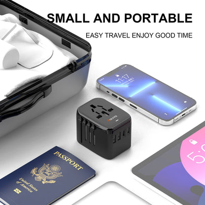 New 2025 Global Universal Travel Adapter mobile phones Charging Adapter Typ