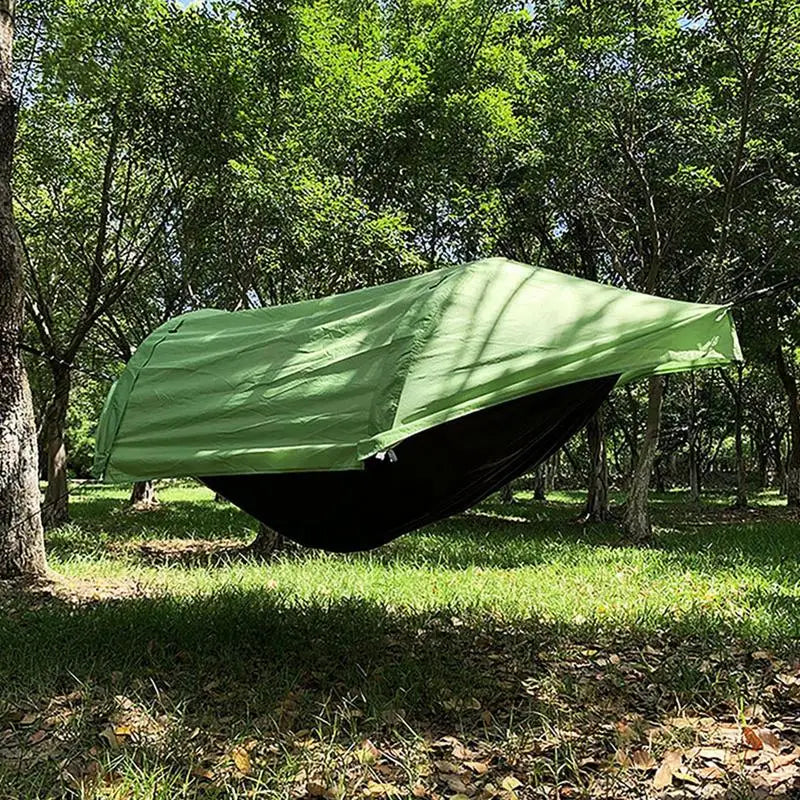 PC Hammock Tent Waterproof Backpacking Hammock 2 Person Backyard Hammock Wi