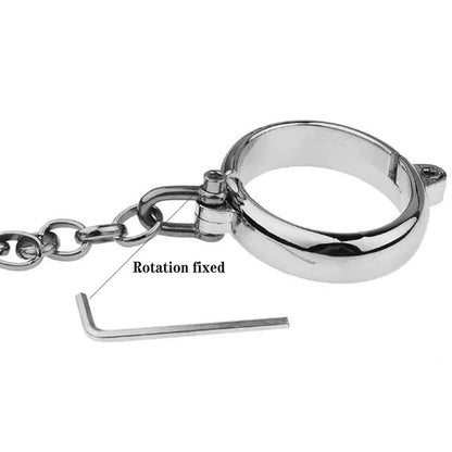 Handcuffs Cuffs Stainless Steel, Lockable Wrist & Ankle, BDSM  Restraints Toys  Couple Sex Game Slave Chain