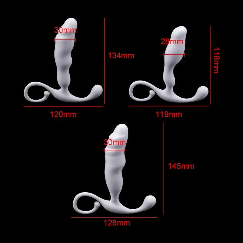 GtoozaHandheld Anal Plug Butt Plugs Dilator Hard Dildos  Women Men Prostate Massager Erotic Sex Toys Adults Games Couples Bondage